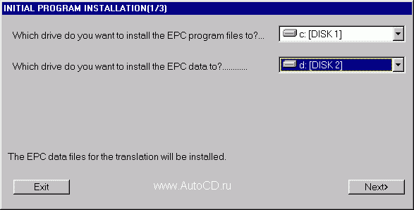 ���� ������ ������ ��� ��������� ��������� Toyota EPC � ������